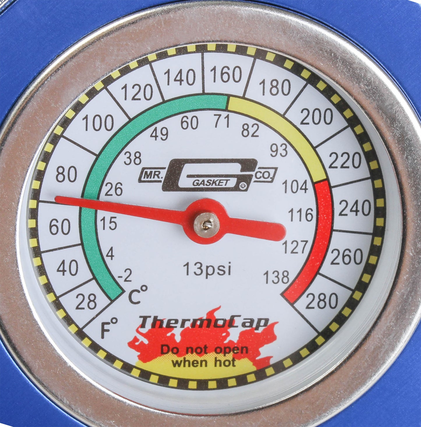 Mr. Gasket Thermocap - 13 PSI - Blue by Mr Gasket