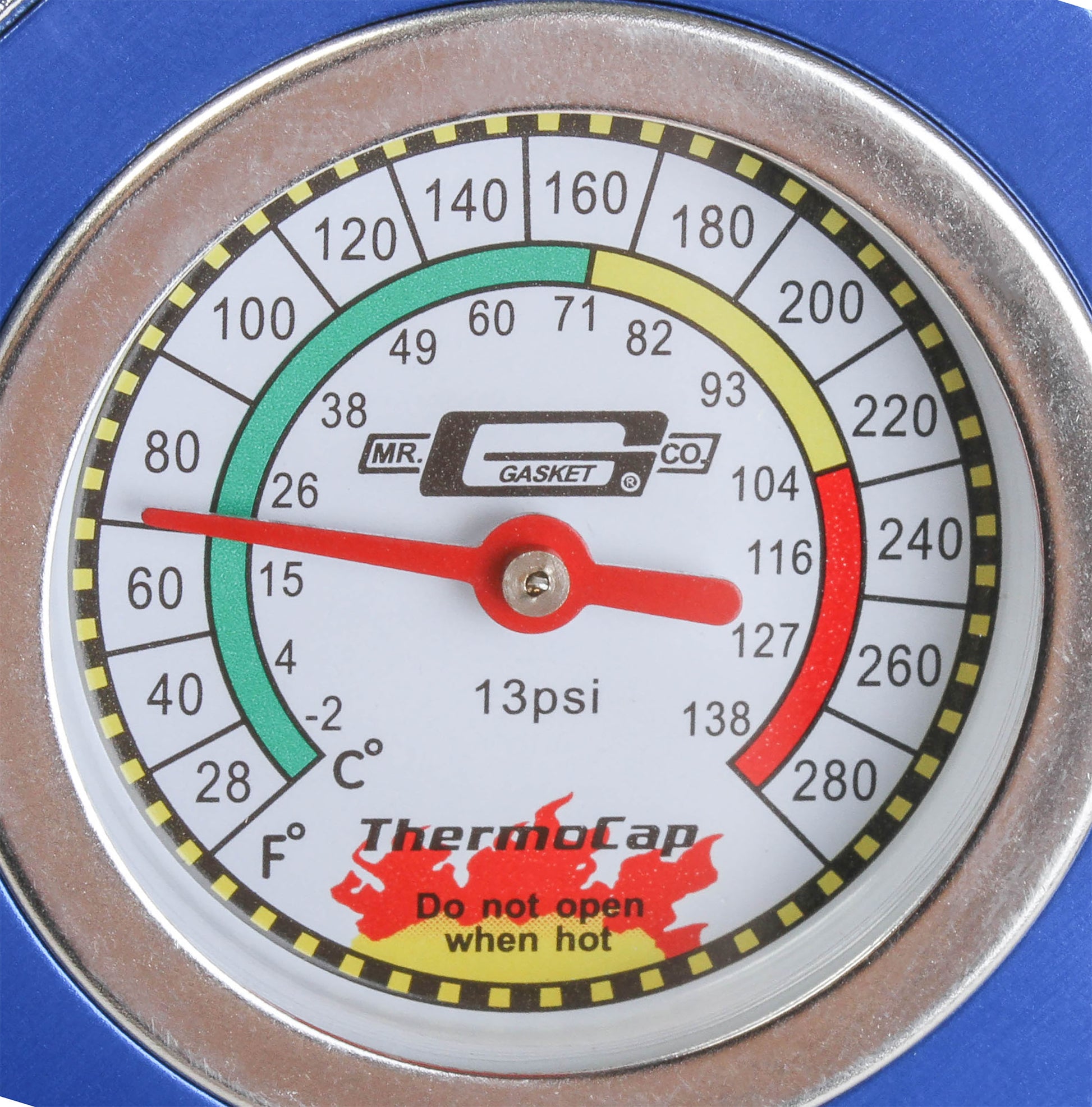 Mr. Gasket Thermocap - 13 PSI - Blue by Mr Gasket