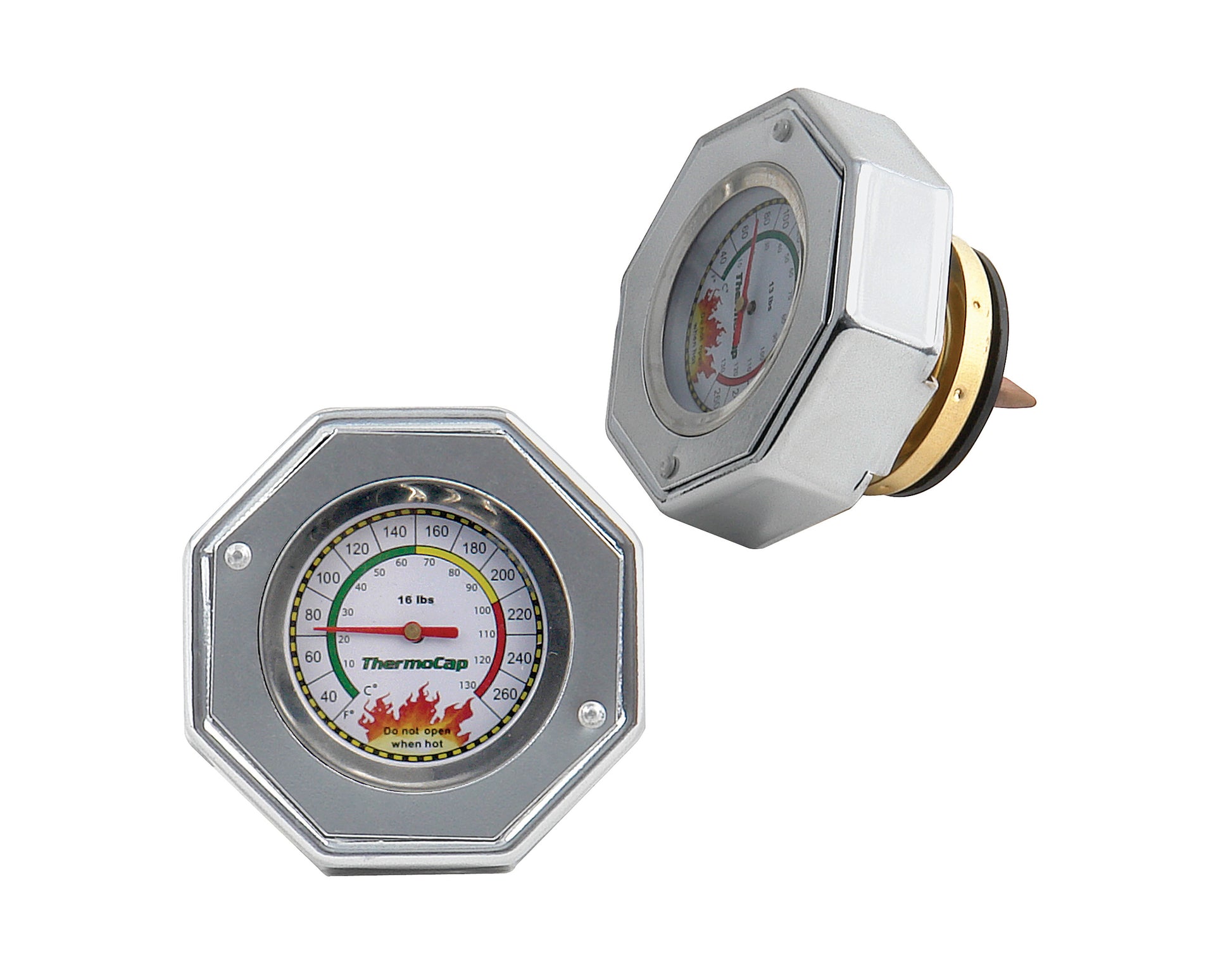 Mr. Gasket Thermocap - 16 PSI - Silver by Mr Gasket