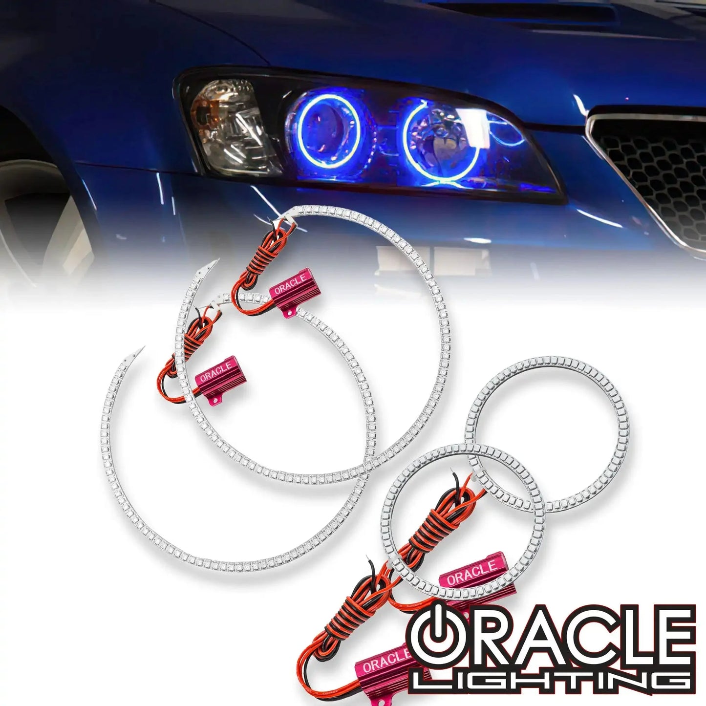 ORACLE Lighting 2008-2009 Pontiac G8 LED Headlight Halo Kit by ORACLE Lighting