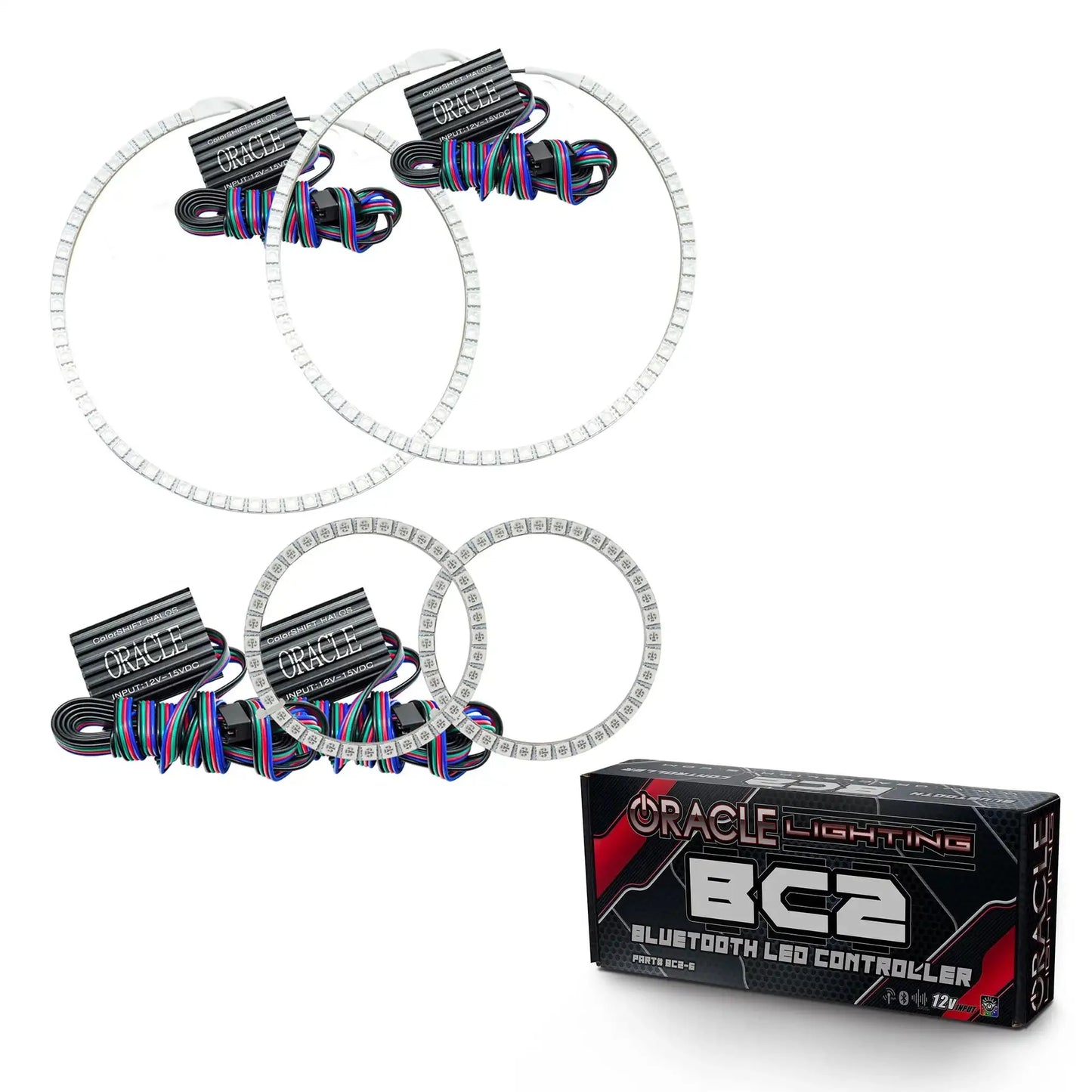 ORACLE Lighting 2003-2006 Porche Cayenne LED Headlight Halo Kit by ORACLE Lighting