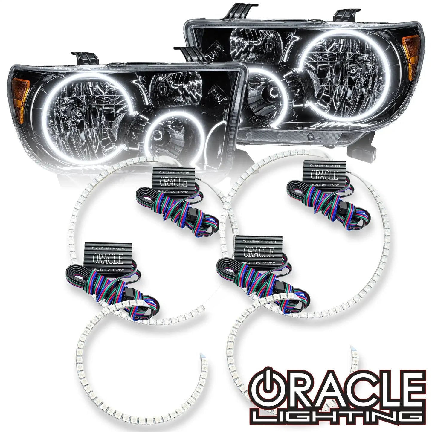 ORACLE Lighting 2007-2013 Toyota Tundra LED Headlight Halo Kit by ORACLE Lighting