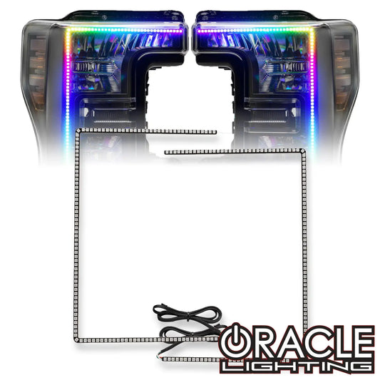2017-2019 Ford F-250/F-350 Super Duty ORACLE Dynamic ColorSHIFT Headlight DRL - NON LED Headlights by ORACLE Lighting