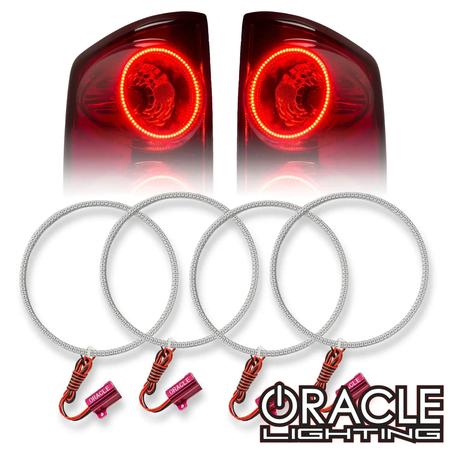 ORACLE Lighting 2006-2008 Dodge Ram LED Tail Light Halo Kit by ORACLE Lighting