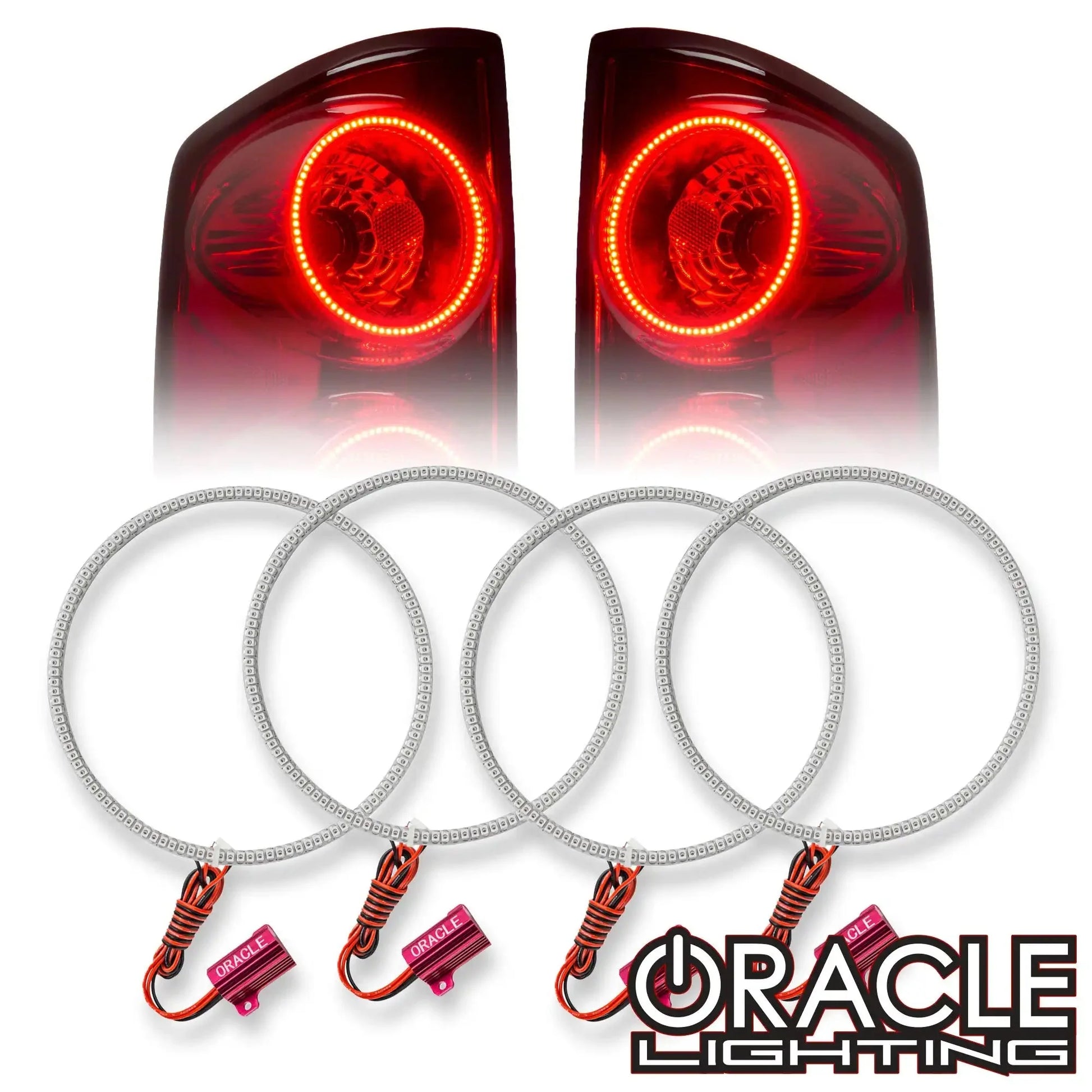 ORACLE Lighting 2006-2008 Dodge Ram LED Tail Light Halo Kit by ORACLE Lighting