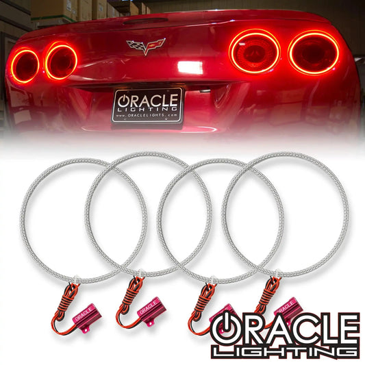 2005-2013 Chevrolet C6 Corvette ORACLE Tail Light Halo Kit by ORACLE Lighting