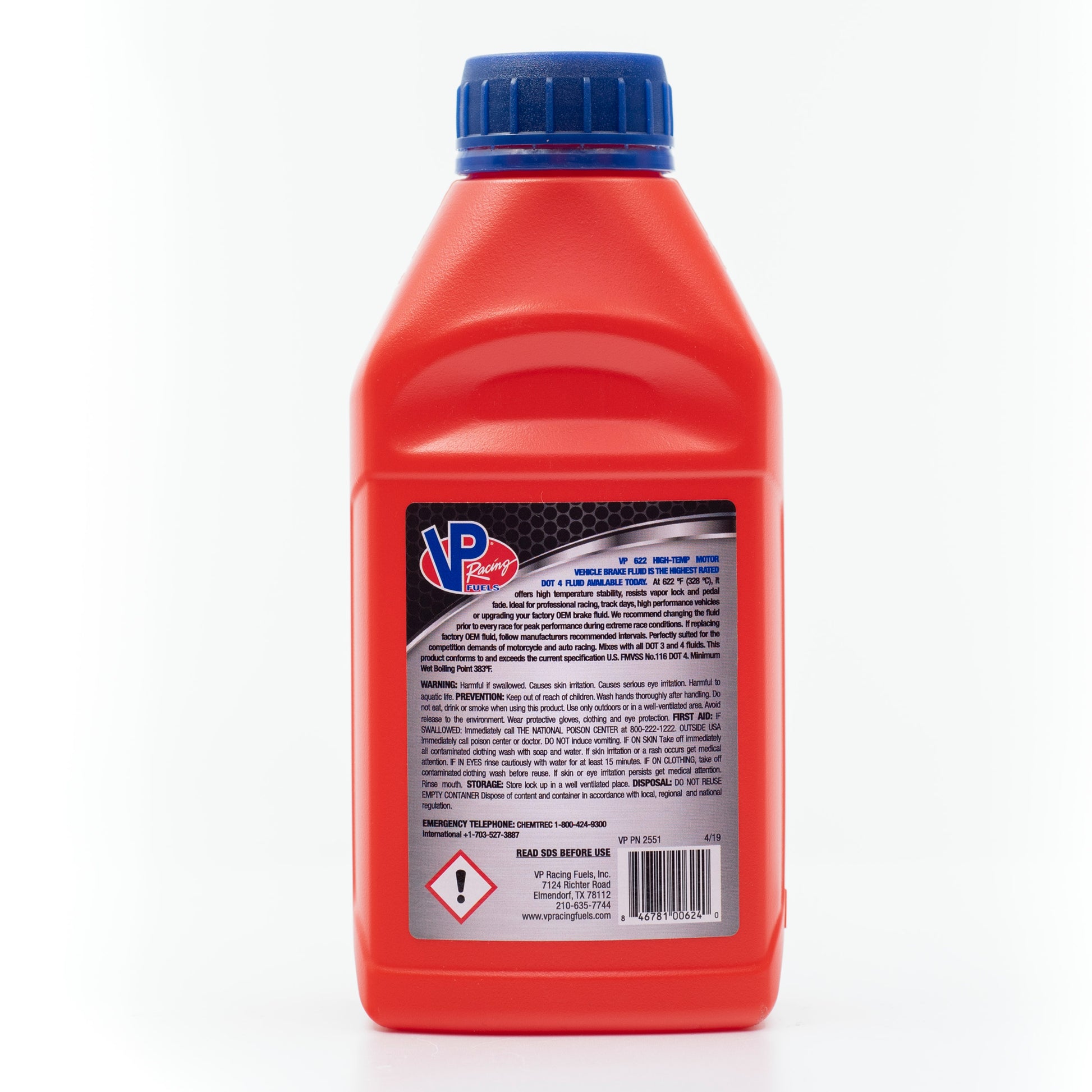 VP 622 Racing Brake Fluid 500mL by VP Racing Fuels