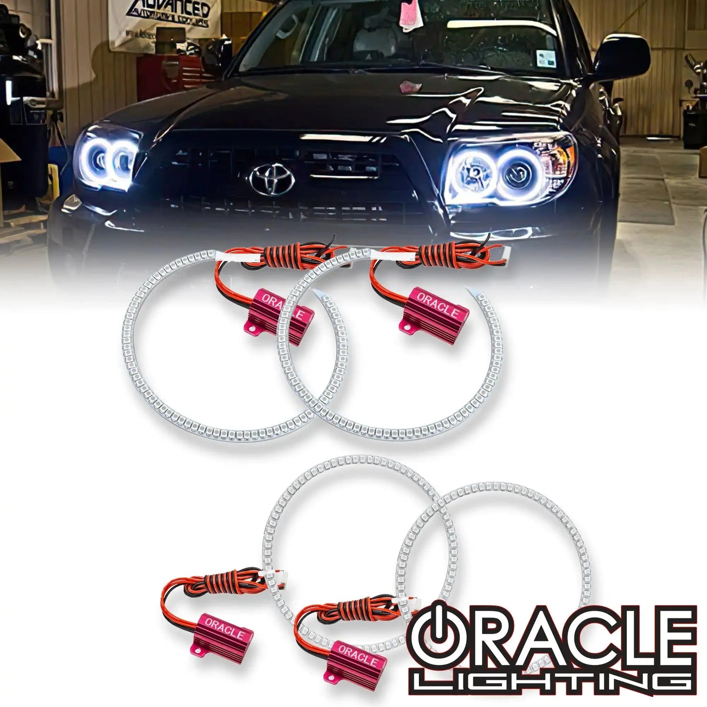 ORACLE Lighting 2006-2009 Toyota 4Runner / 4Runner Sport LED Headlight Halo Kit by ORACLE Lighting