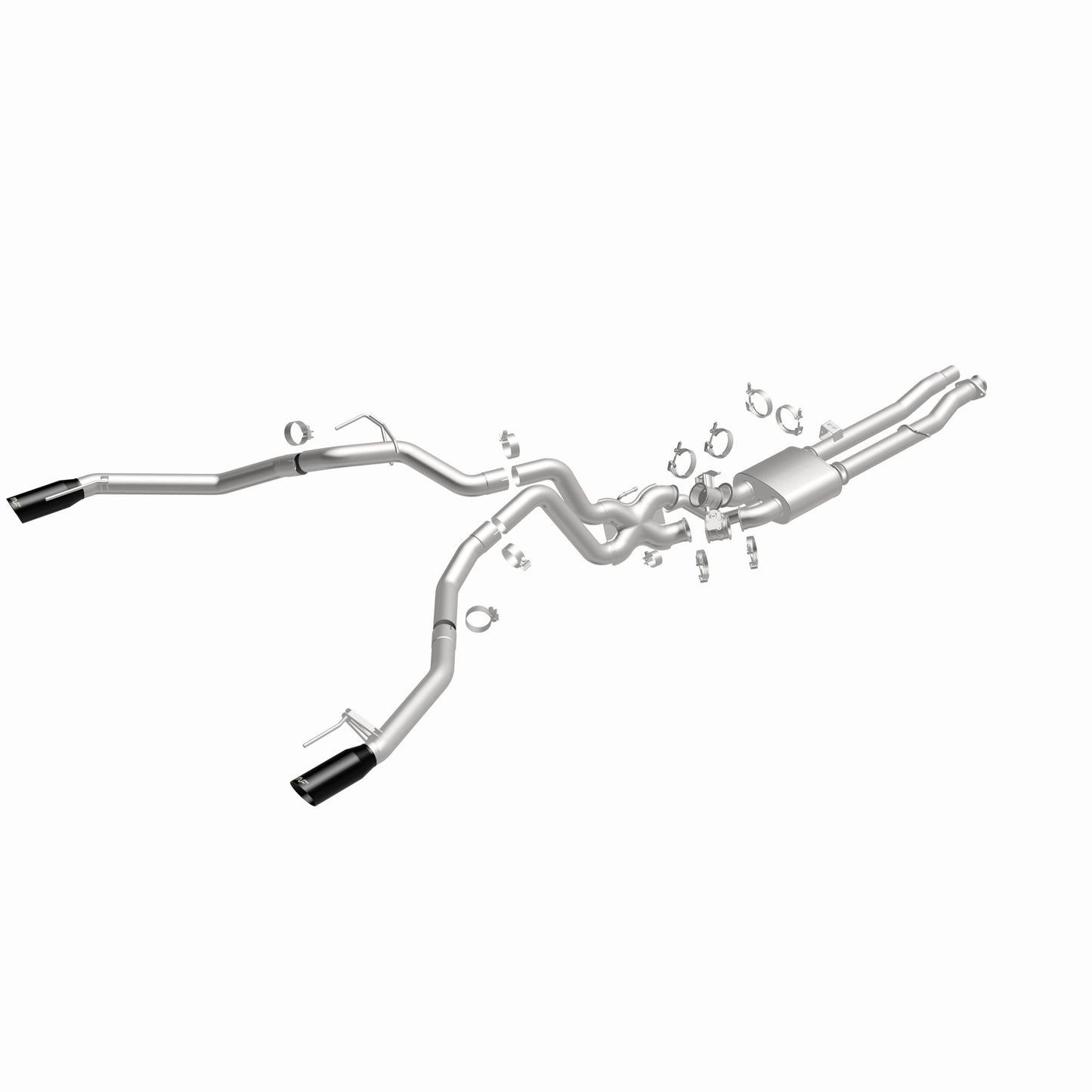 Magnaflow Competition Series Black Chrome Tips Cat-Back System by MagnaFlow Exhaust Products
