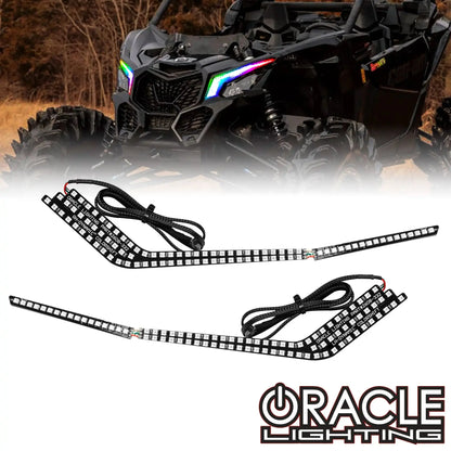 ORACLE Lighting 2017-2023 Can-Am Maverick X3 Dynamic ColorSHIFT DRL Kit by ORACLE Lighting