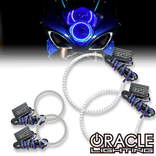 ORACLE Lighting 2006-2007 Suzuki GSX-R 1000 LED Motorcycle Headlight Halo Kit by ORACLE Lighting