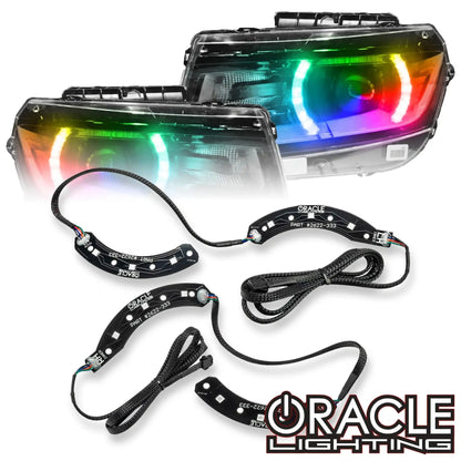 ORACLE Lighting 2014-2015 Chevrolet Camaro RS ColorSHIFT Headlight DRL Upgrade Kit by ORACLE Lighting