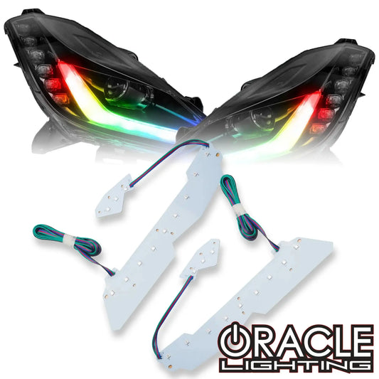 ORACLE Lighting 2014-2019 Chevrolet Corvette C7 ColorSHIFT Headlight DRL Upgrade Kit by ORACLE Lighting