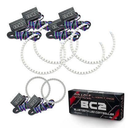 ORACLE Lighting 2011-2013 Jeep Grand Cherokee LED Headlight Halo Kit by ORACLE Lighting