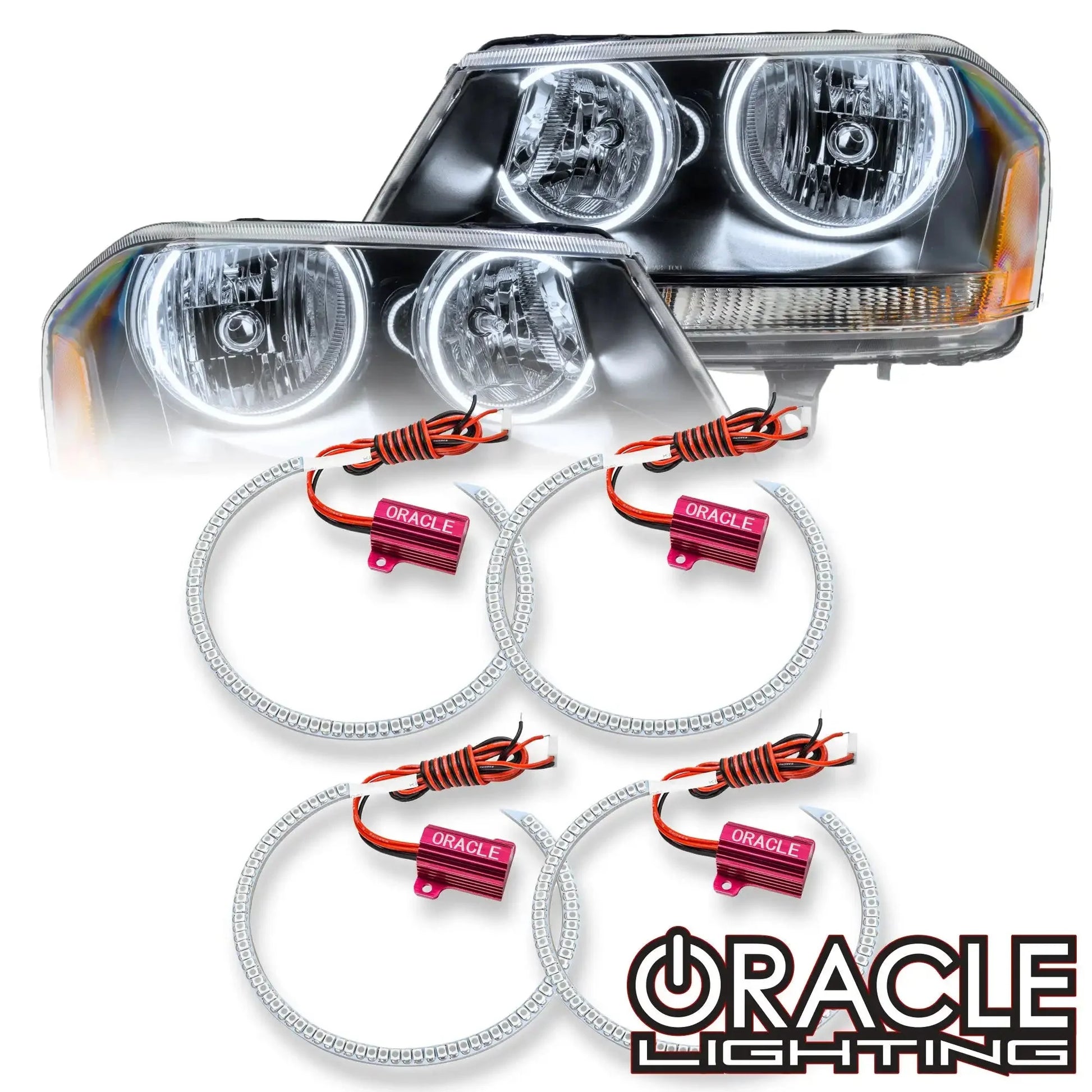 ORACLE Lighting 2008-2014 Dodge Avenger LED Headlight Halo Kit by ORACLE Lighting