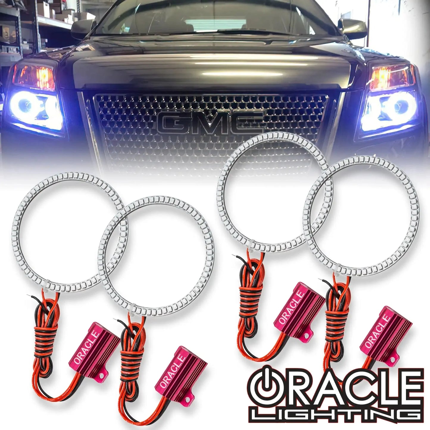 ORACLE Lighting 2010-2017 GMC Terrain LED Headlight Halo Kit by ORACLE Lighting