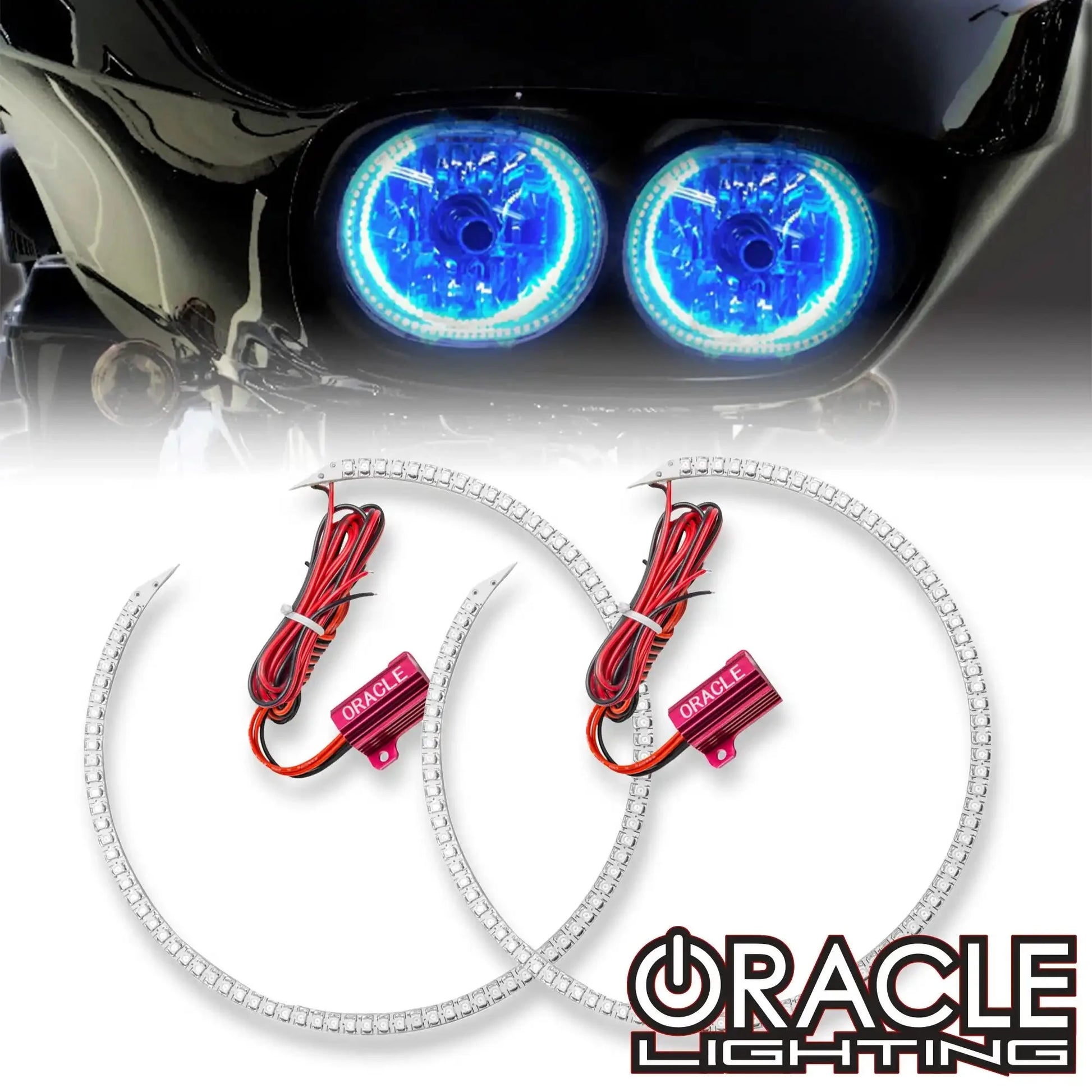 1999-2015 Harley Road Glide ORACLE Halo Kit by ORACLE Lighting