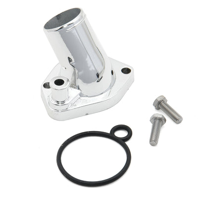 Mr. Gasket O-Ring Style Chrome Water Neck - 45 Degree by Mr Gasket