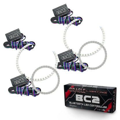 ORACLE Lighting 2008-2010 Jaguar XF LED Headlight Halo Kit by ORACLE Lighting