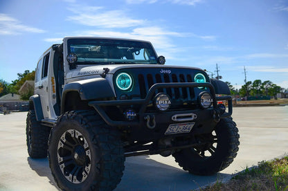 ORACLE Lighting 2007-2017 Jeep Wrangler JK LED Headlight Halo Kit by ORACLE Lighting