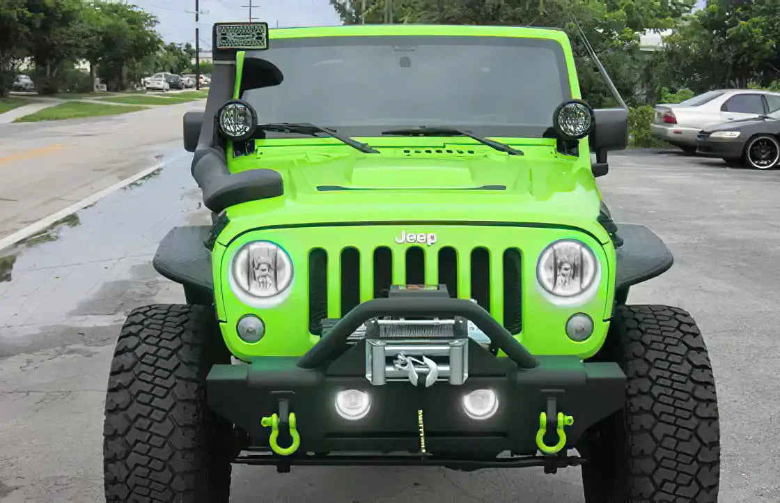 ORACLE Lighting 2007-2017 Jeep Wrangler JK LED Fog Light Halo Kit by ORACLE Lighting
