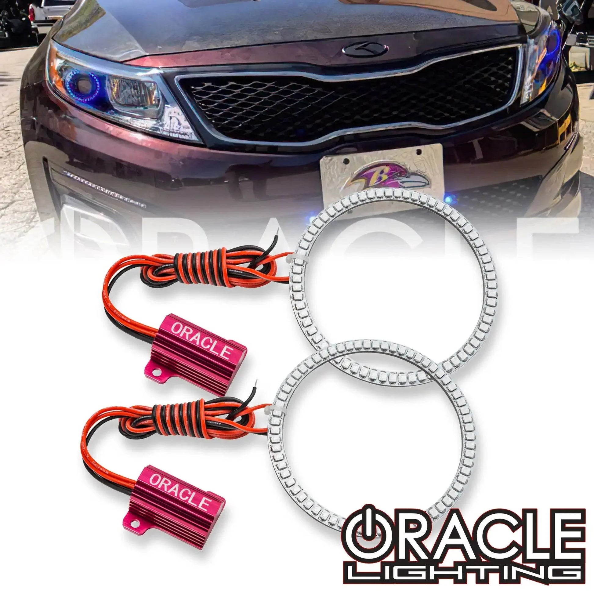ORACLE Lighting 2011-2015 Kia Optima LED Headlight Halo Kit by ORACLE Lighting