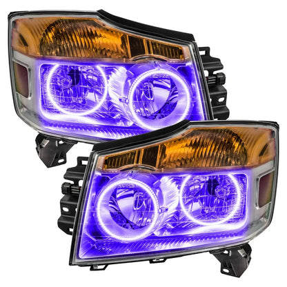 ORACLE Lighting 2008-2014 Nissan Armada LED Headlight Halo Kit by ORACLE Lighting