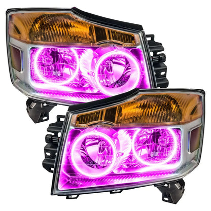 ORACLE Lighting 2008-2014 Nissan Armada LED Headlight Halo Kit by ORACLE Lighting