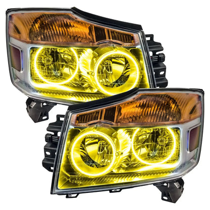ORACLE Lighting 2008-2014 Nissan Armada LED Headlight Halo Kit by ORACLE Lighting