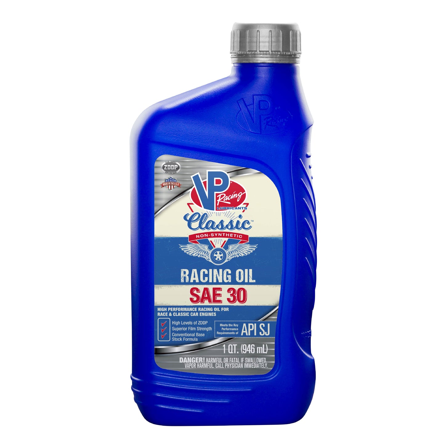 VP SAE 30 Classic Non Syn Racing Oil Qt by VP Racing Fuels
