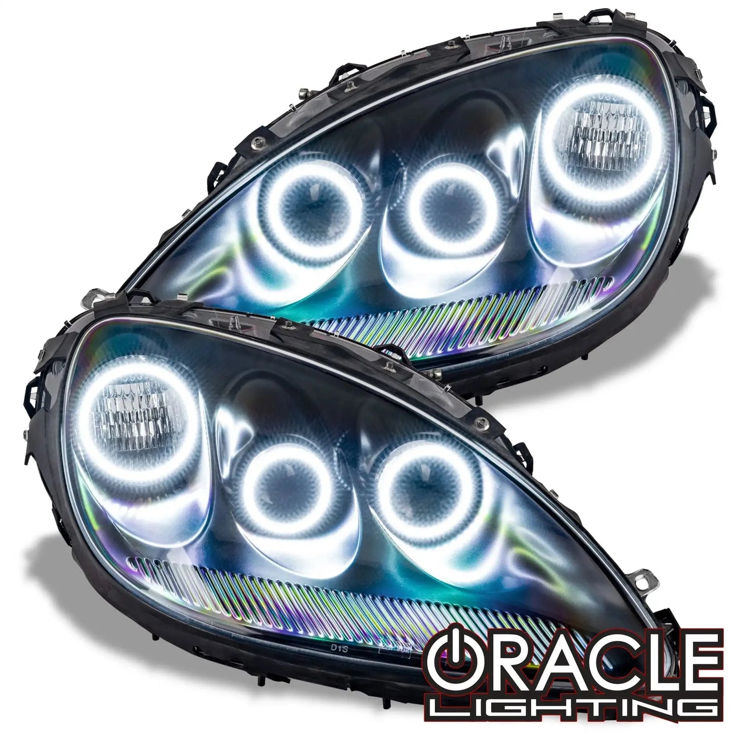 2005-2013 Chevrolet C6 Corvette ORACLE Triple Halo Headlight Kit by ORACLE Lighting