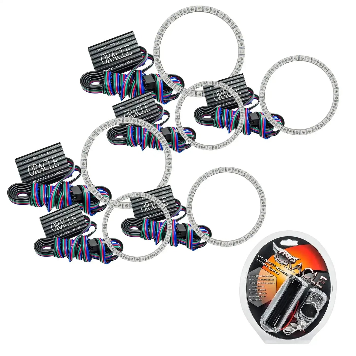 2005-2013 Chevrolet C6 Corvette ORACLE Triple Halo Headlight Kit by ORACLE Lighting