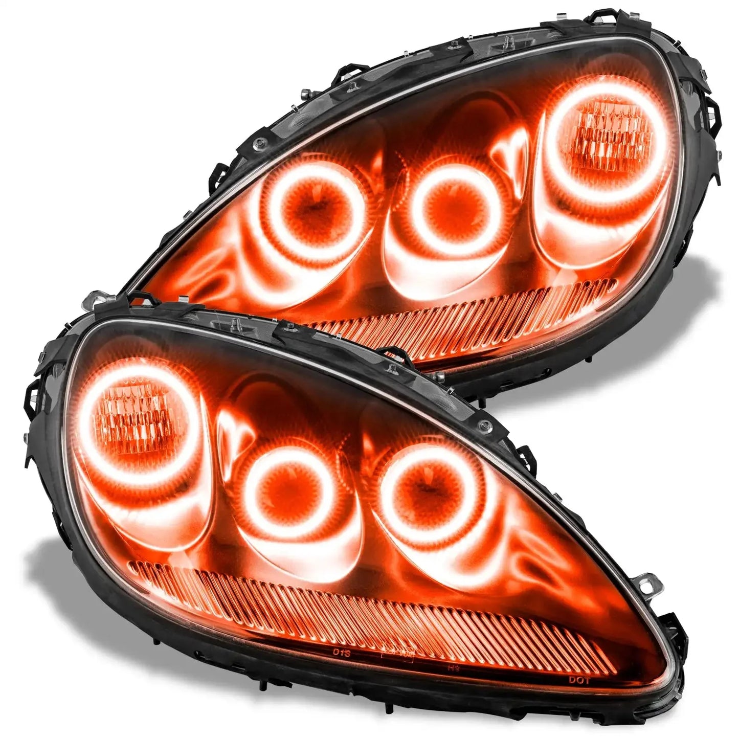 2005-2013 Chevrolet C6 Corvette ORACLE Triple Halo Headlight Kit by ORACLE Lighting