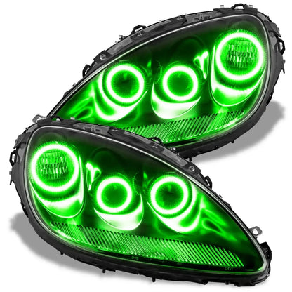 2005-2013 Chevrolet C6 Corvette ORACLE Triple Halo Headlight Kit by ORACLE Lighting
