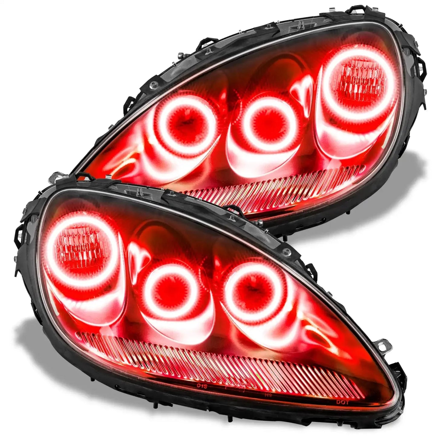 2005-2013 Chevrolet C6 Corvette ORACLE Triple Halo Headlight Kit by ORACLE Lighting