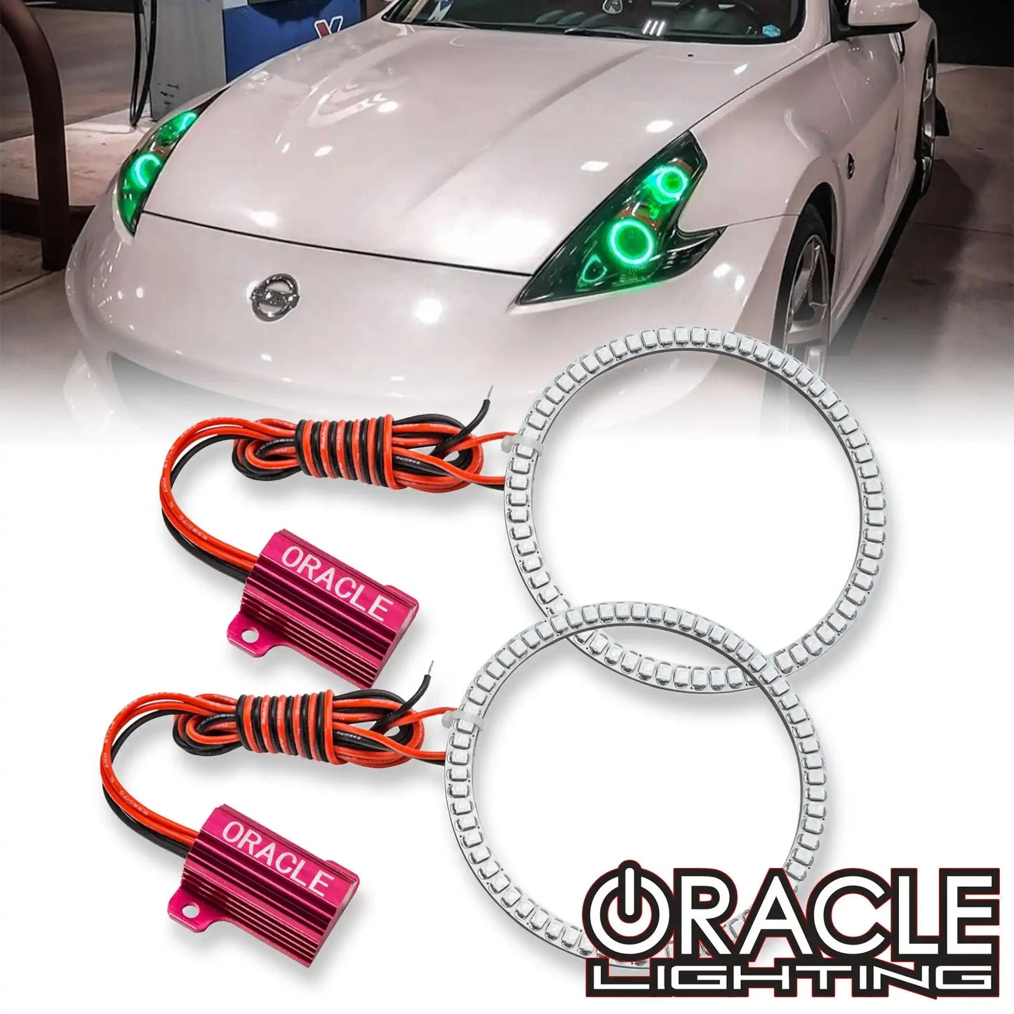 ORACLE Lighting 2009-2021 Nissan 370Z Headlight Halo Kit by ORACLE Lighting