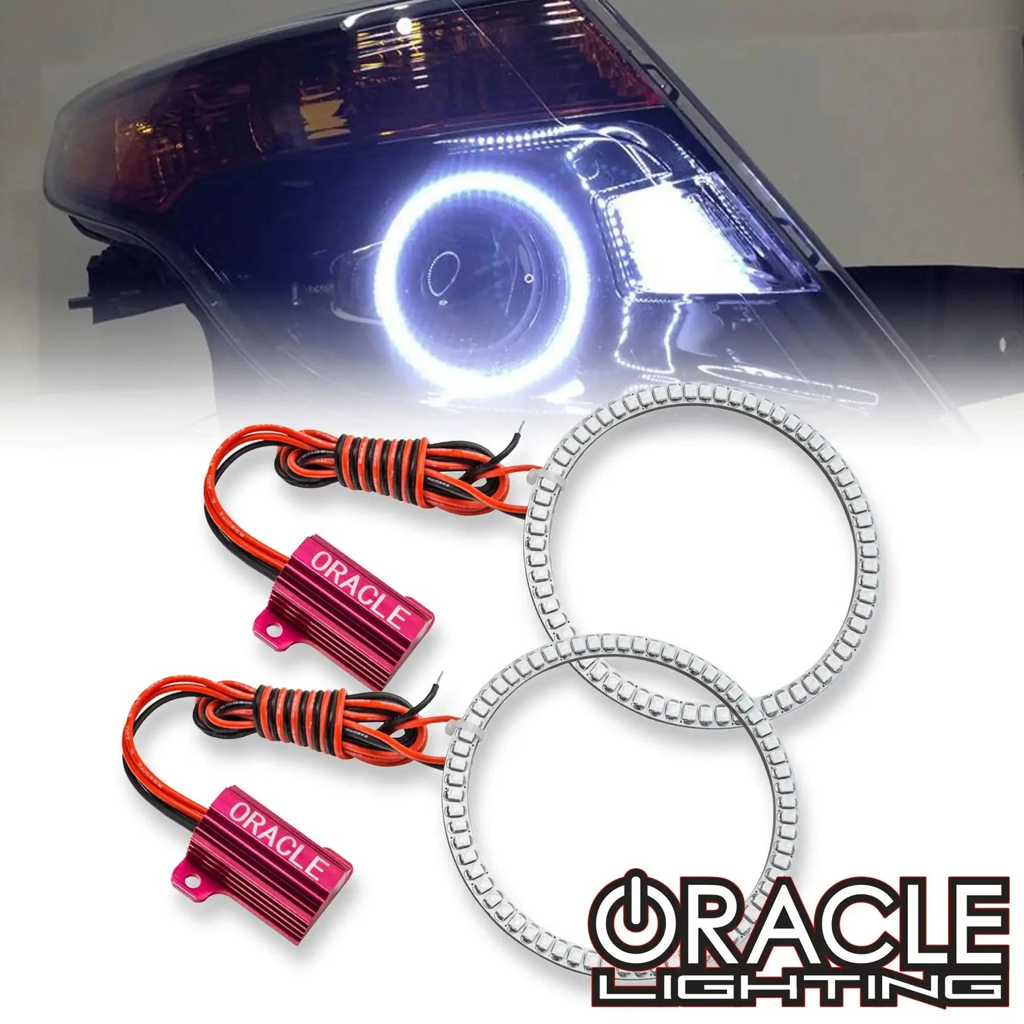 ORACLE Lighting 2012-2015 Ford Explorer LED Headlight Halo Kit by ORACLE Lighting