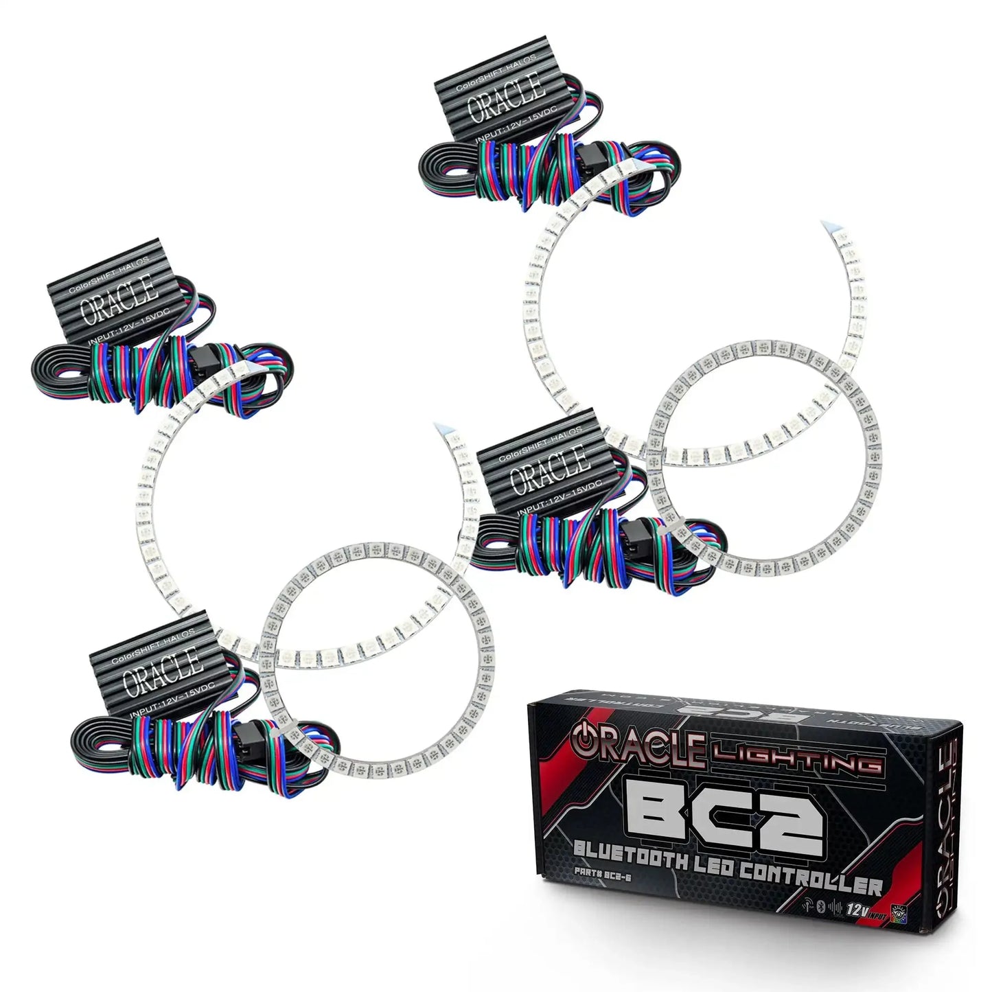 ORACLE Lighting 2003-2006 Ford Expedition LED Headlight Halo Kit by ORACLE Lighting