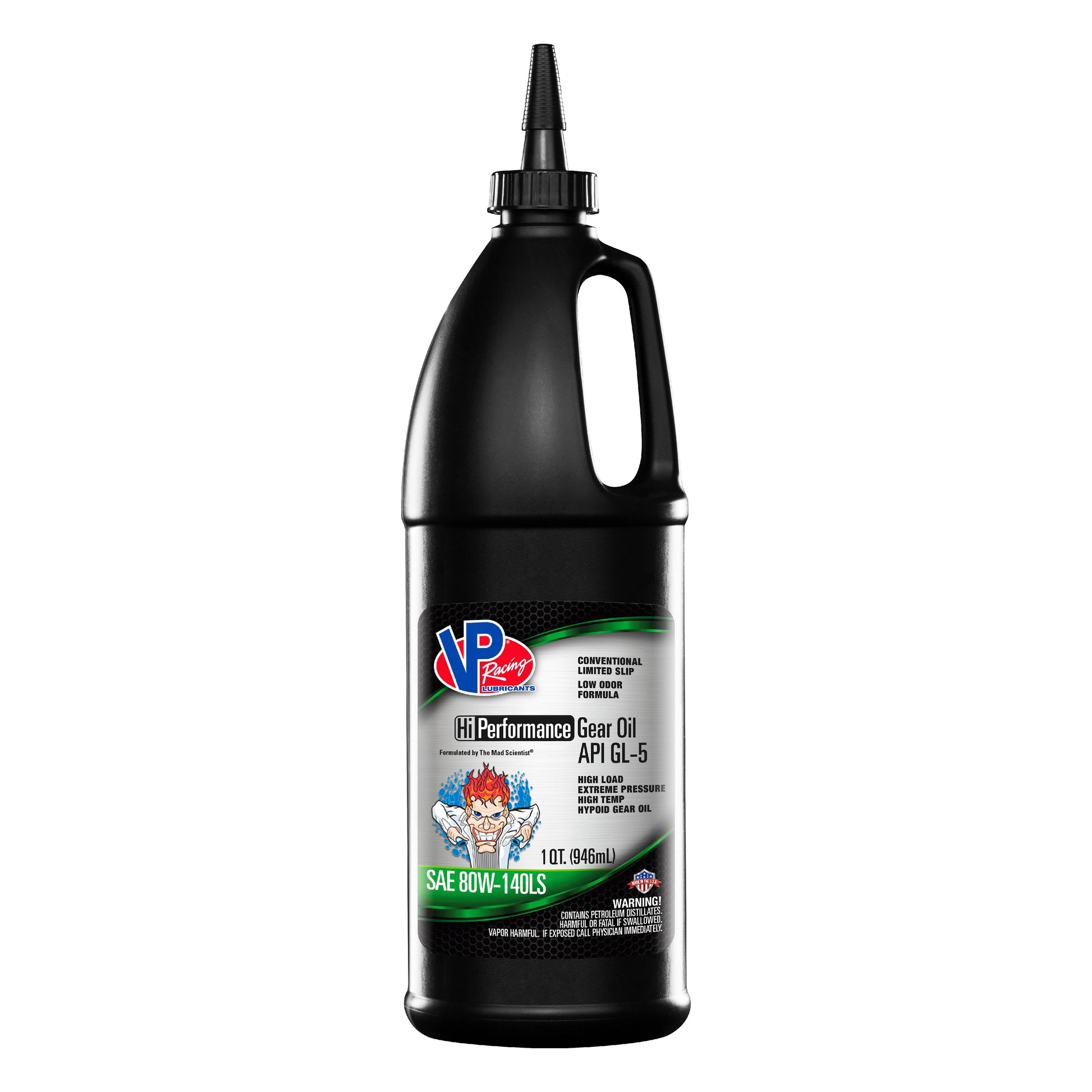 GL-5 SAE 80W-140 Hi-Performance Gear Oil Qt by VP Racing Fuels