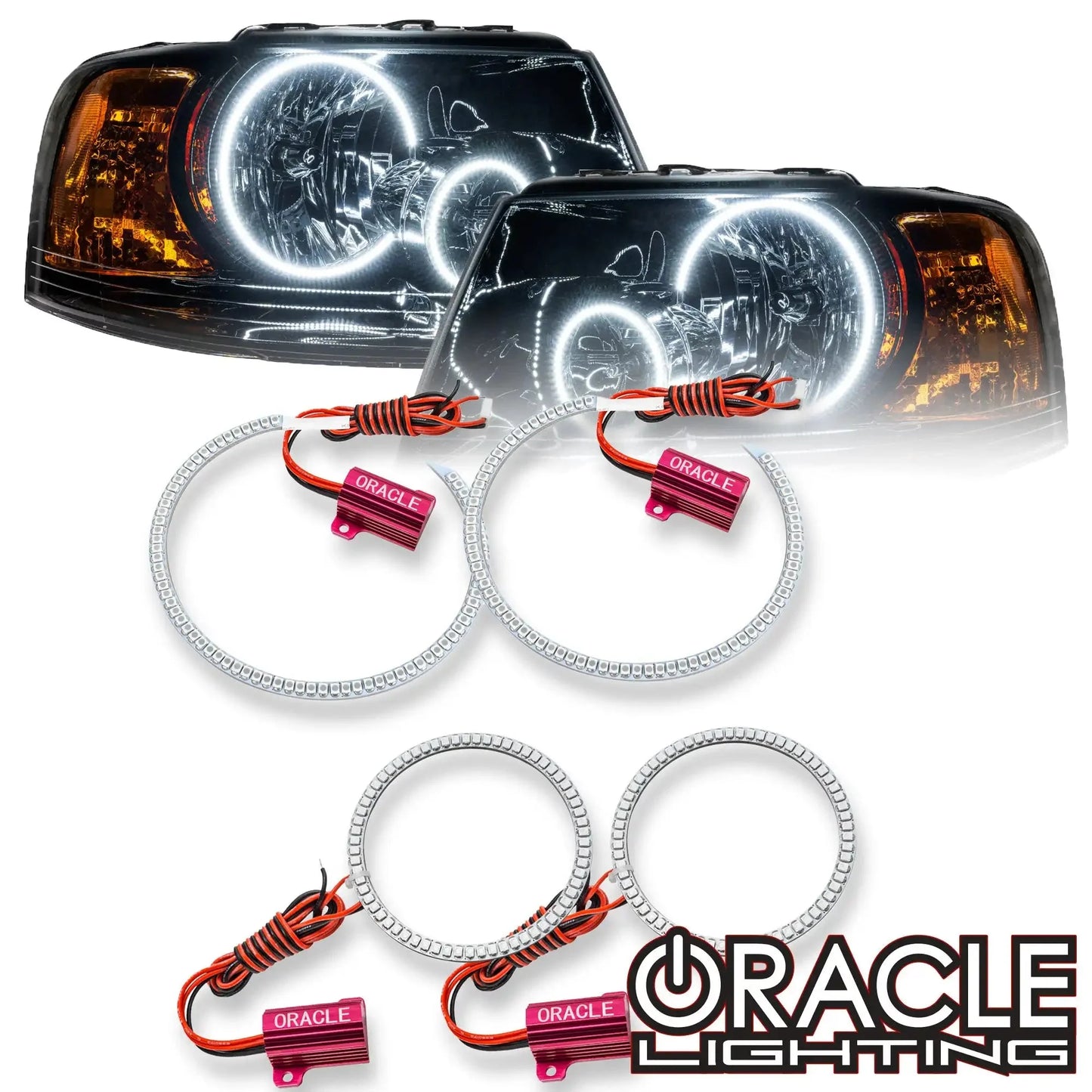 ORACLE Lighting 2003-2006 Ford Expedition LED Headlight Halo Kit by ORACLE Lighting