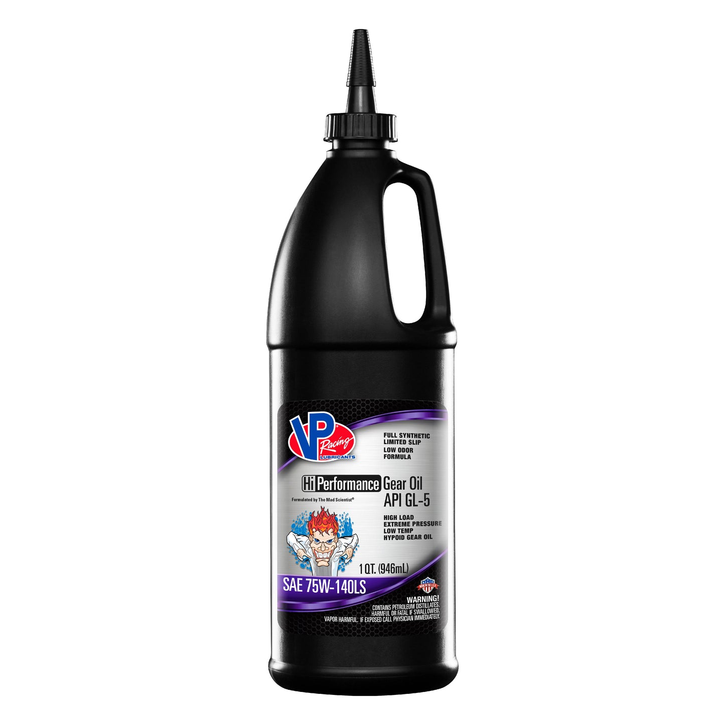 GL-5 Full Synthetic SAE 75W-140 Hi-Performance Gear Oil Qt by VP Racing Fuels