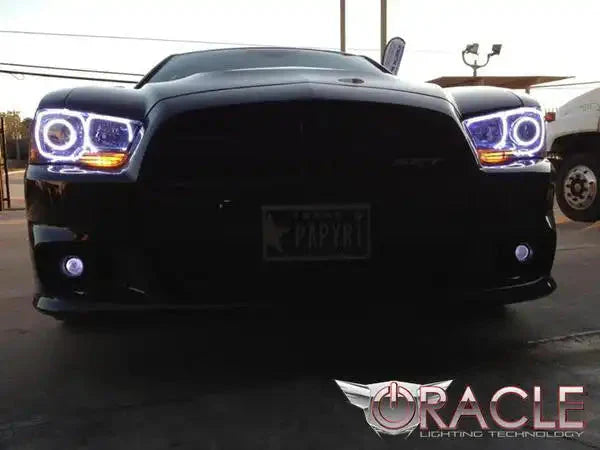 ORACLE Lighting 2011-2014 Dodge Charger LED Headlight Halo Kit by ORACLE Lighting