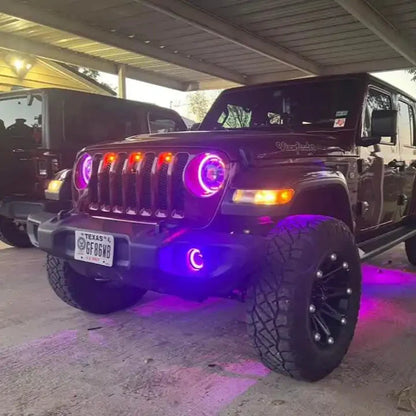 ORACLE Lighting Oculus™ ColorSHIFT Bi-LED Projector Headlights for Jeep JL / Gladiator JT by ORACLE Lighting