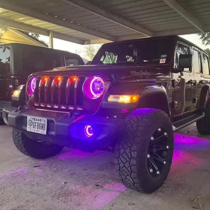 ORACLE Pre-Runner LED Grill Light Kit for Jeep Wrangler JL (2018-2023) by ORACLE Lighting