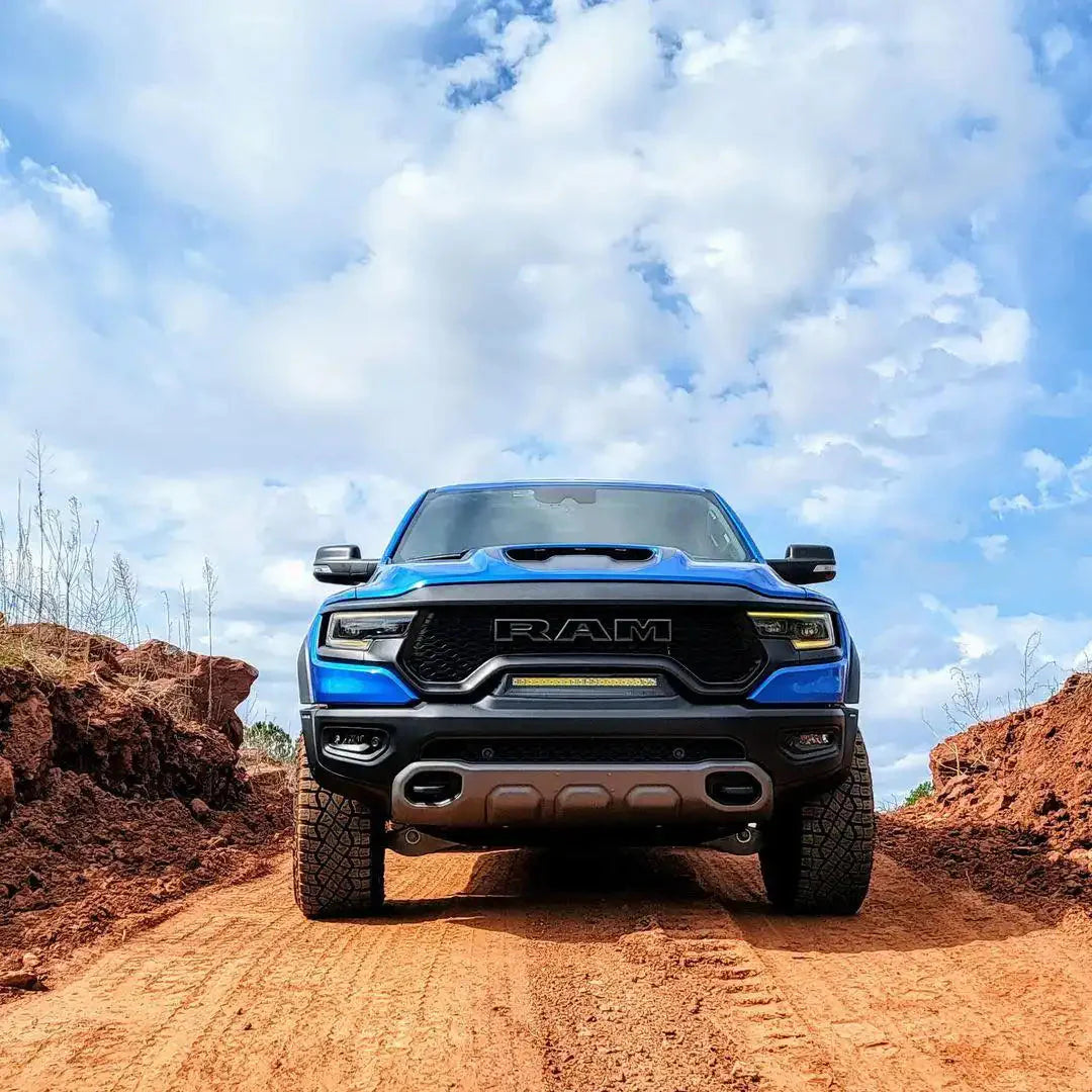 2019-2025 RAM Rebel/TRX/RHO Front Bumper Flush LED Light Bar | 100W 12,000 Lumens by ORACLE Lighting
