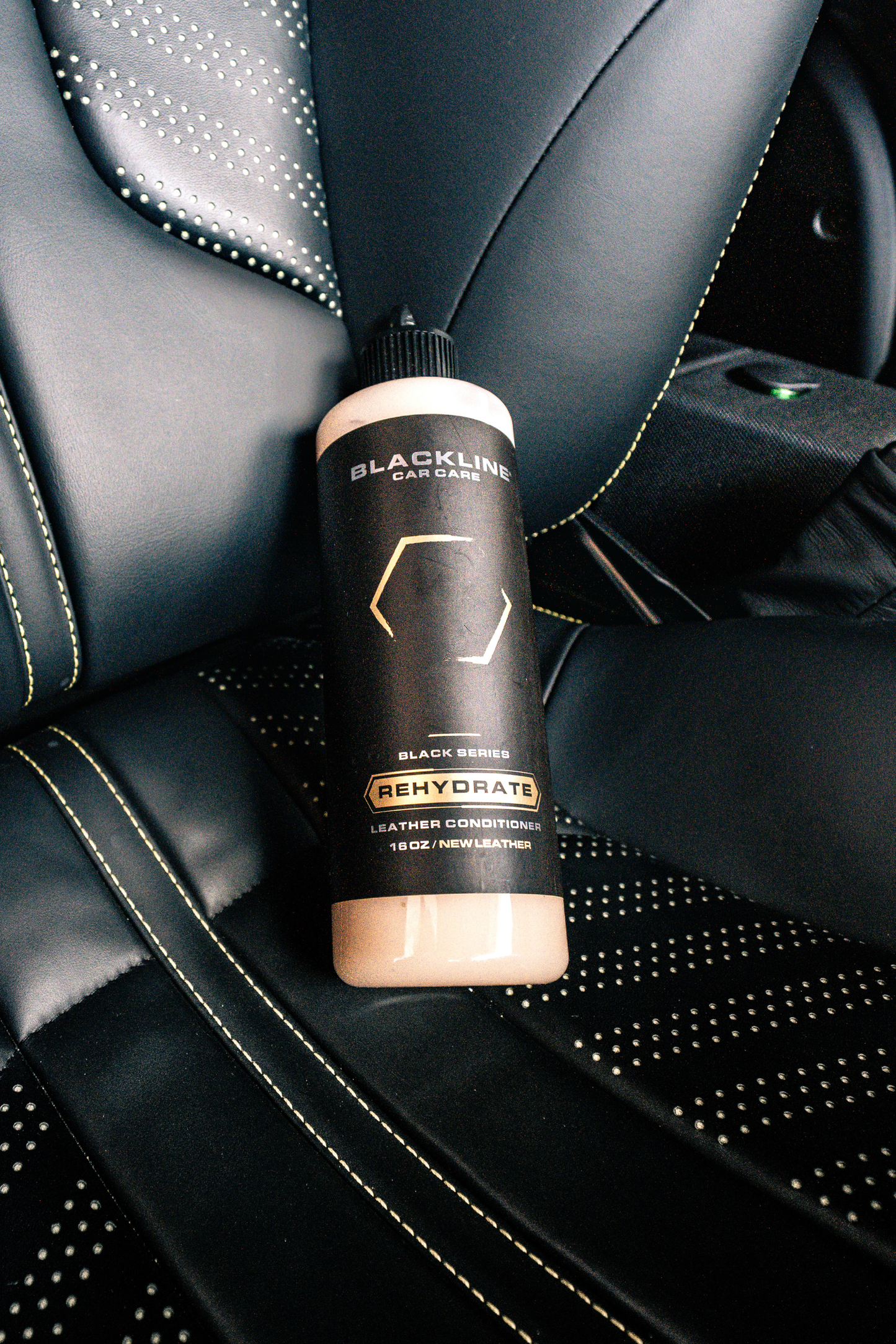 BLACKLINE® REHYDRATE LEATHER CONDITIONER by Blackline Car Care