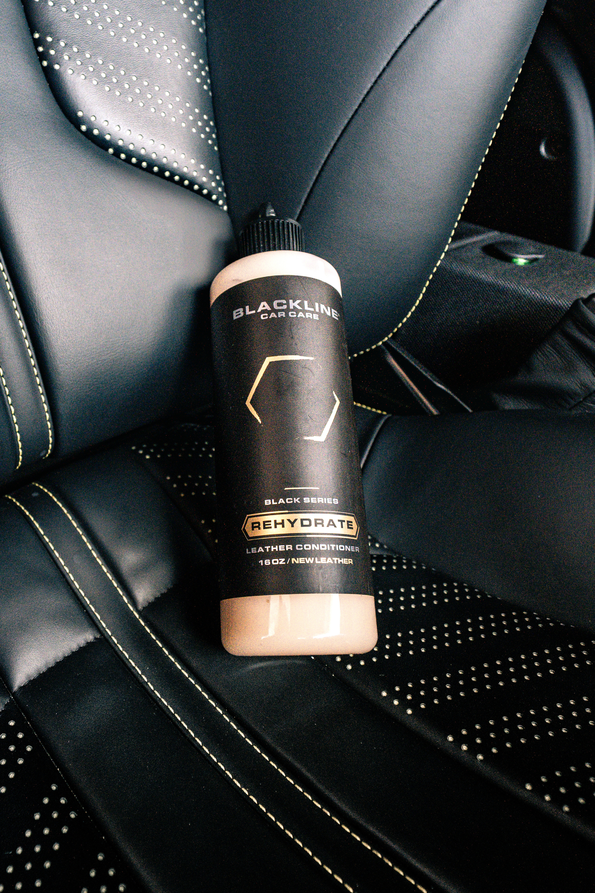 BLACKLINE® REHYDRATE LEATHER CONDITIONER by Blackline Car Care