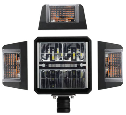LED Plow Headlight with Heated Lens | Multifunction DOT Compliant by ORACLE Lighting