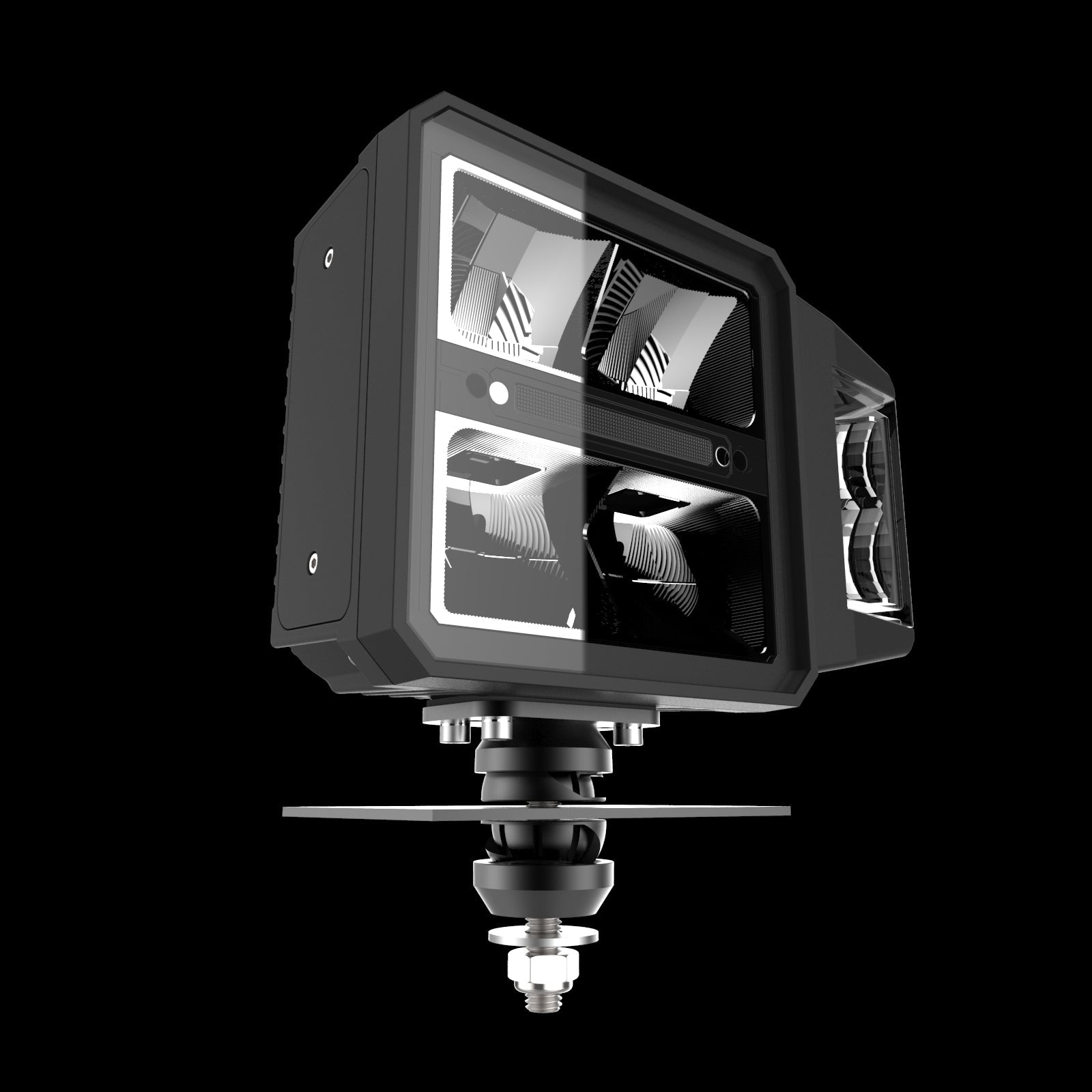 LED Plow Headlight with Heated Lens | Multifunction DOT Compliant by ORACLE Lighting