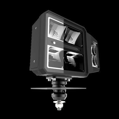 LED Plow Headlight with Heated Lens | Multifunction DOT Compliant by ORACLE Lighting
